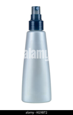 Bouteille plastique isolé sur fond blanc avec clipping path Banque D'Images