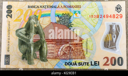Devise roumaine Banque D'Images