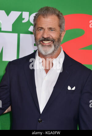 Los Angeles, USA. 05Th nov, 2017. Mel Gibson 017 assister à la première de Paramount Pictures' 'Daddy's home 2' au Regency village theatre le 5 novembre 2017 à Westwood, en Californie. crédit : tsuni/usa/Alamy live news Banque D'Images