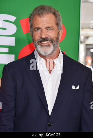 Los Angeles, USA. 05Th nov, 2017. Mel Gibson 018 assister à la première de Paramount Pictures' 'Daddy's home 2' au Regency village theatre le 5 novembre 2017 à Westwood, en Californie. crédit : tsuni/usa/Alamy live news Banque D'Images