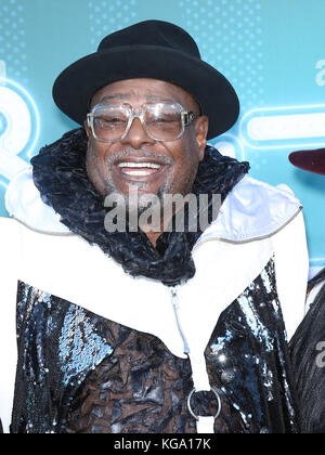 Las Vegas, Nevada, États-Unis. 5 novembre 2017. 05 novembre 2017 - Las Vegas, Nevada -George Clinton. Soul train Awards 2017 à Orleans Arena. Crédit photo : MJT/Admedia Banque D'Images