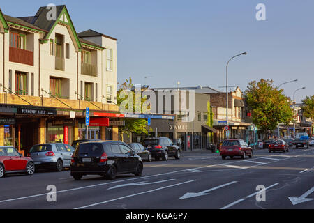 Ponsonby Road, Auckland, Nouvelle-Zélande Banque D'Images
