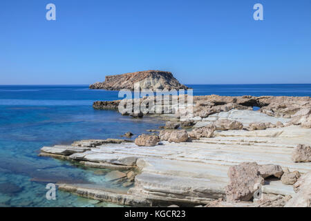 Port d'Agios Georgios, Pegeia, Paphos, Chypre Banque D'Images