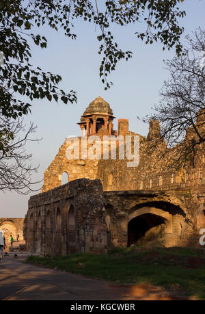 Les Purana Quila, Delhi, Inde Banque D'Images