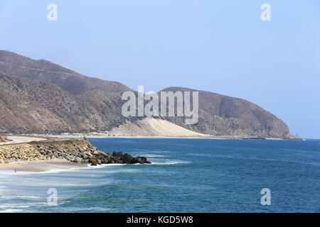 Plages le long de l'autoroute de la côte pacifique, près de Malibu en Californie Banque D'Images