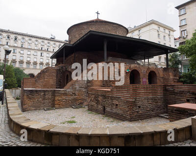 Saint George Rotonde, le plus ancien bâtiment de Sofia, Bulgarie Banque D'Images