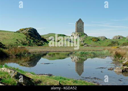 Tour de smailholm, Ecosse Banque D'Images