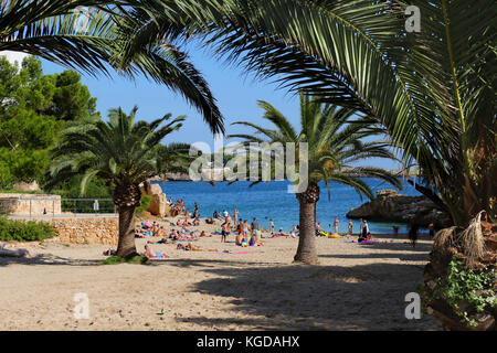 Baléares, Mallorca, Cala d'Or, Calo d'es pou Banque D'Images