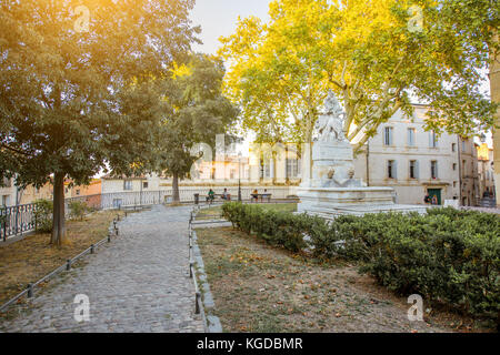 La ville de Montpellier en France Banque D'Images