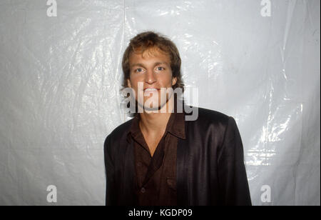 L'acteur Woody Harrelson assistant à cas à Hollywood CA Banque D'Images