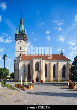 Presov, Slovaquie. 09 août 2015. st. Nicolas église (en slovaque : dom sv. mikulasa). Les plus anciennes et précieuses dans l'église presov. begginings de ce s Banque D'Images