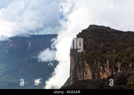 Trekking Mont Roraima Venezuela Amérique du Sud Banque D'Images