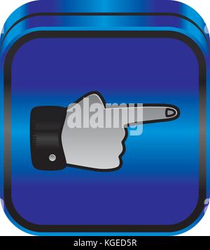 Geste de la main thème graphique vectoriel art design illustration Illustration de Vecteur