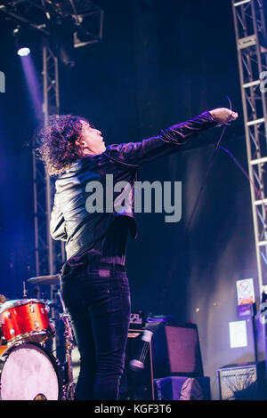 Leeds, UK. 05Th nov, 2017. Le Pigeon Detectives at o2 academy, Leeds, UK Crédit : daniel easton/Alamy live news Banque D'Images