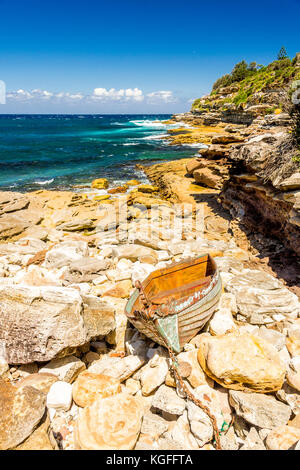 Les sculptures 2017 par la mer près de la plage de Bondi à Sydney, NSW, Australie Banque D'Images