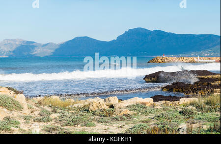 Wild mallorca, randonnées à Son serra de Marina, Majorque, Espagne Banque D'Images