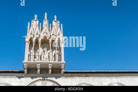 Flèches sur Camposanto Monumentale à Pise, Toscane, Italie Banque D'Images