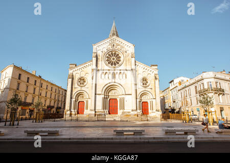 La ville de Nîmes dans le sud de la france Banque D'Images