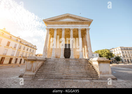 La ville de Nîmes dans le sud de la france Banque D'Images