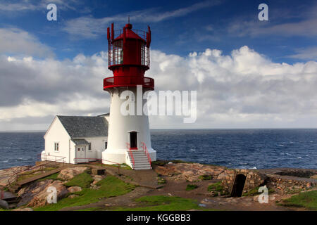 Photo de l'lindesnes, neset péninsule, pointe la Norvège continentale Banque D'Images