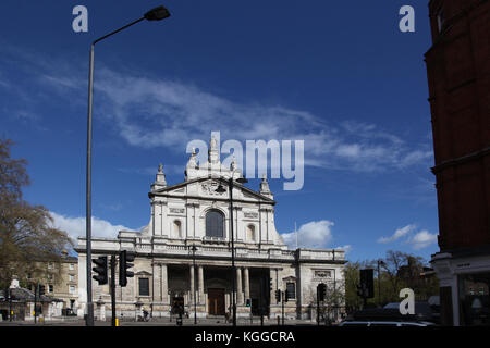 L'église du cœur immaculé de Marie, l'oratoire, un néo-classique grande église catholique romaine à Brompton, Londres, UK Banque D'Images