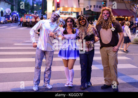 Los Angeles - le 31 octobre : la parade d'halloween à West Hollywood. octobre 31, 2017 à Los Angeles, CA Banque D'Images