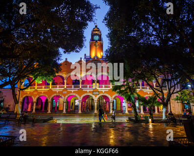Ayuntamiento de Mérida, Yucatán, à l'hôtel de ville Banque D'Images