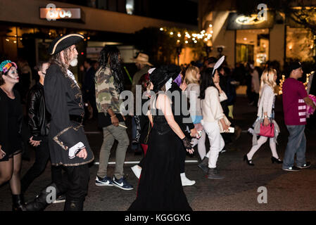 Los Angeles - le 31 octobre : la parade d'halloween à West Hollywood. octobre 31, 2017 à Los Angeles, CA Banque D'Images