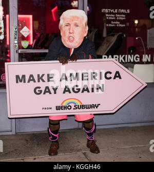 LOS ANGELES - le 31 octobre : la parade d'Halloween à West Hollywood. 31 octobre 2017 à Los Angeles, CA Banque D'Images
