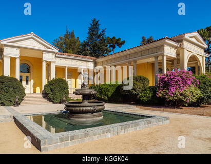 Maison Concha y Toro, Pirque, région métropolitaine de Santiago, Chili Banque D'Images