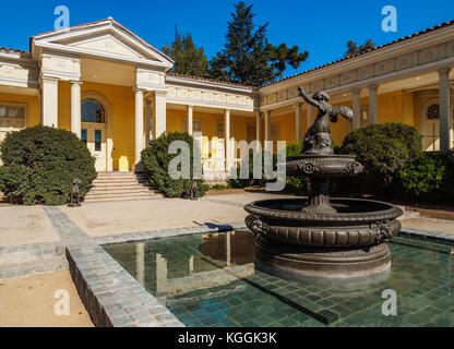 Maison Concha y Toro, pirque, région métropolitaine de Santiago, Chili Banque D'Images