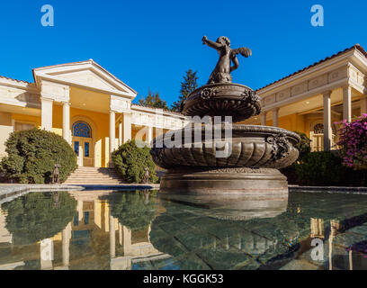 Maison Concha y Toro, Pirque, région métropolitaine de Santiago, Chili Banque D'Images