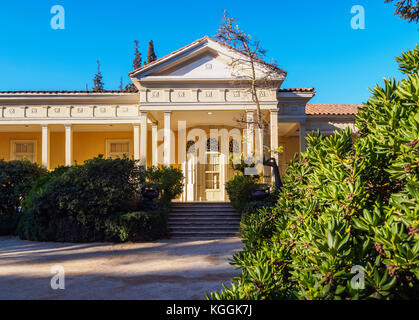 Maison Concha y Toro, pirque, région métropolitaine de Santiago, Chili Banque D'Images