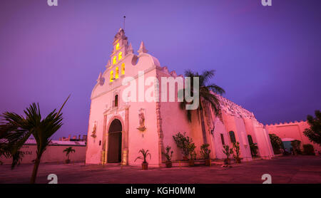 Église Santiago Apóstol, Mérida, Yucatán, México Banque D'Images