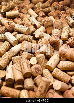 Lit de bouchons Banque D'Images