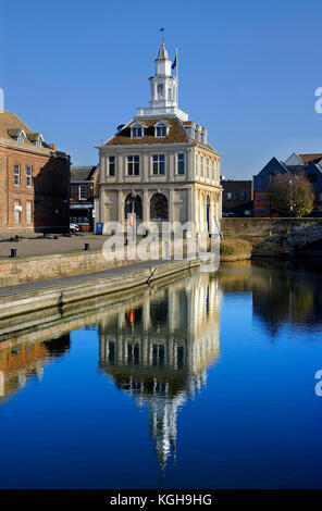 Le custom house, King's Lynn, Norfolk, Angleterre de l'ouest Banque D'Images