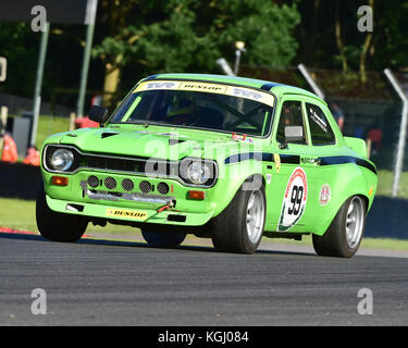 Michael Saunders, Ford Escort Mk1 Mexico, Bernies V8s, American Speedfest V, Brands Hatch, juin 2017, automobiles, Autosport, voitures, course, circuit En Banque D'Images