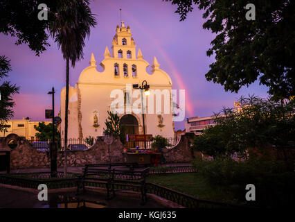 Église Santiago Apóstol, Mérida, Yucatán, México Banque D'Images