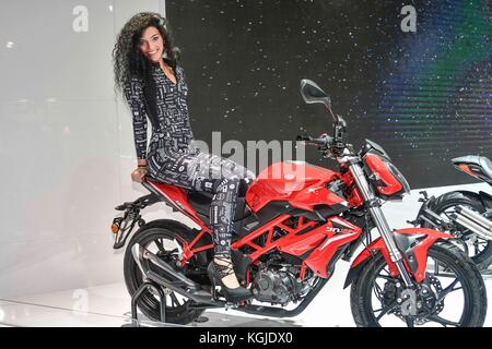 Milan, Italie. 05Th nov, 2017. milan. deuxième jour de l'Eicma salon de la moto et du cycle sur la photo : crédit photo : agence indépendante/Alamy live news Banque D'Images