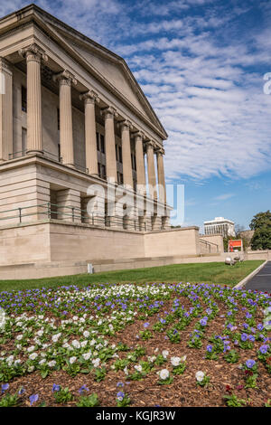 Bâtiment de la capitale de l'état du Tennessee à Nashville, Tennessee Banque D'Images