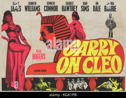 Transporter sur Cleo (1964) , affiche de film Banque D'Images