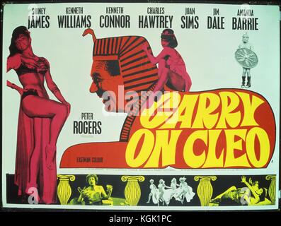 Transporter sur Cleo (1964) , affiche de film Banque D'Images