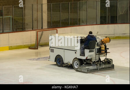 Surfaceuse de glace Banque D'Images