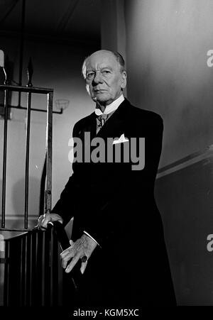 L'Elephant Man (1980) , John Gielgud Date : 1980 Banque D'Images