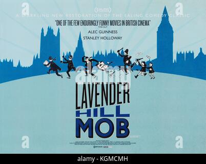 Le Lavender Hill Mob (1951)affiche de film , Stanley Holloway, Alec Guinness Banque D'Images