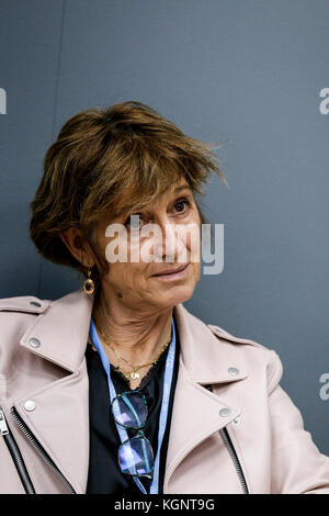 Bonn, Allemagne. 10 nov, 2017. Anne-France Didier lors de la COP23 Fidji conférence de Bonn, Allemagne le 10 novembre 2017. cop23 si organisé par convention-cadre des Nations Unies pour le changement climatique. Fidji tient plus de la présidence, cette réunion de Bonn. crédit : dominika zarzycka/Alamy live news Banque D'Images