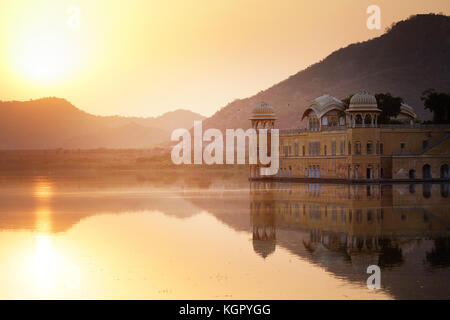 Jal Mahal, Jaipur, Rajasthan, Inde Banque D'Images