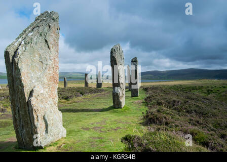 L'anneau de Shetlands sur les îles Orcades en Ecosse Banque D'Images