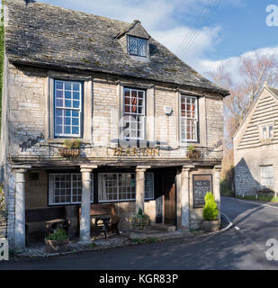 Bear Inn à Bisley, Cotswolds, Gloucestershire, Angleterre Banque D'Images