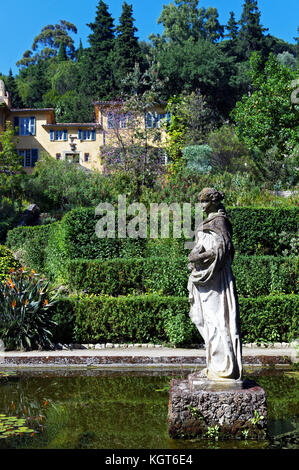 Alpes-Maritimes (06), Menton. Le jardin la Madone // France, Alpes-Maritimes (06), Menton. Le jardin la Madone Banque D'Images